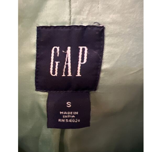 Gap Women's Black Wool Short Pea Coat Double Breasted Size Small 90s Y2K - Picture 2 of 5